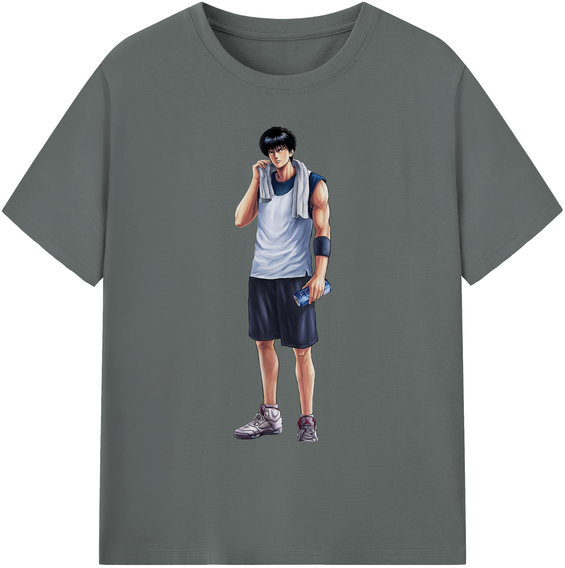 （画像用） SLAM DUNK／スラムダンク 綿100％ メンズ半袖Tシャツ｜肌触りやわらか＆通気性